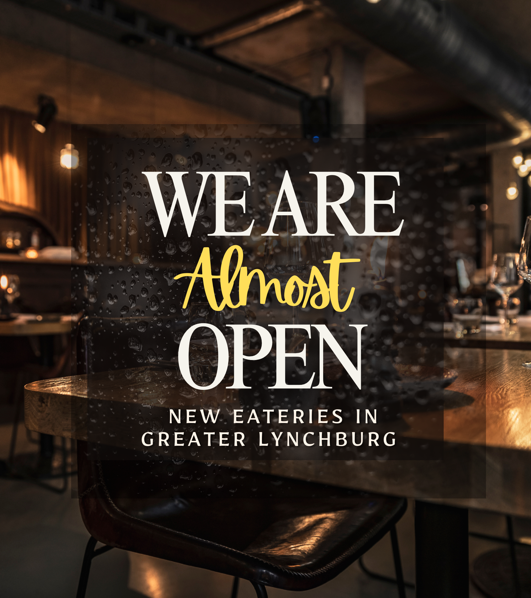 New Eateries in Greater Lynchburg