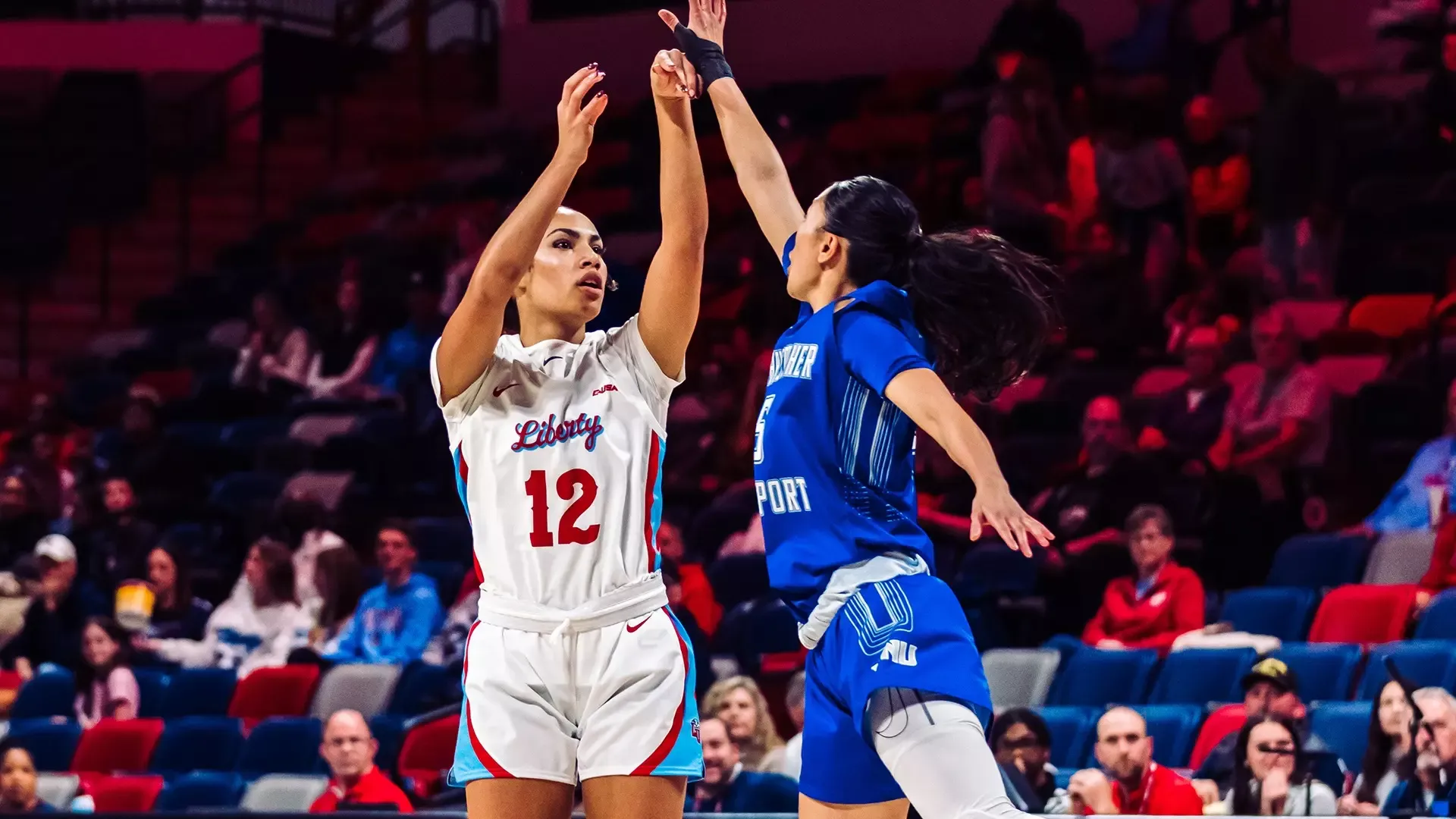 Liberty Women's Basketball Team Breaks Scoring Record