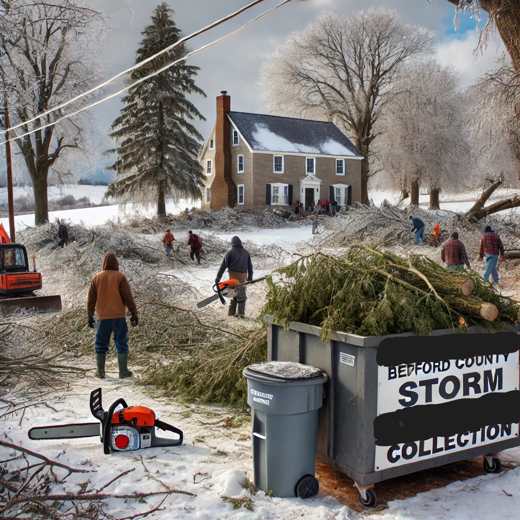 Wood Waste Accepted at 10 Bedford County Convenience Centers