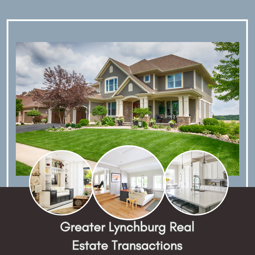 Sold! Real Estate Transactions in Greater Lynchburg.