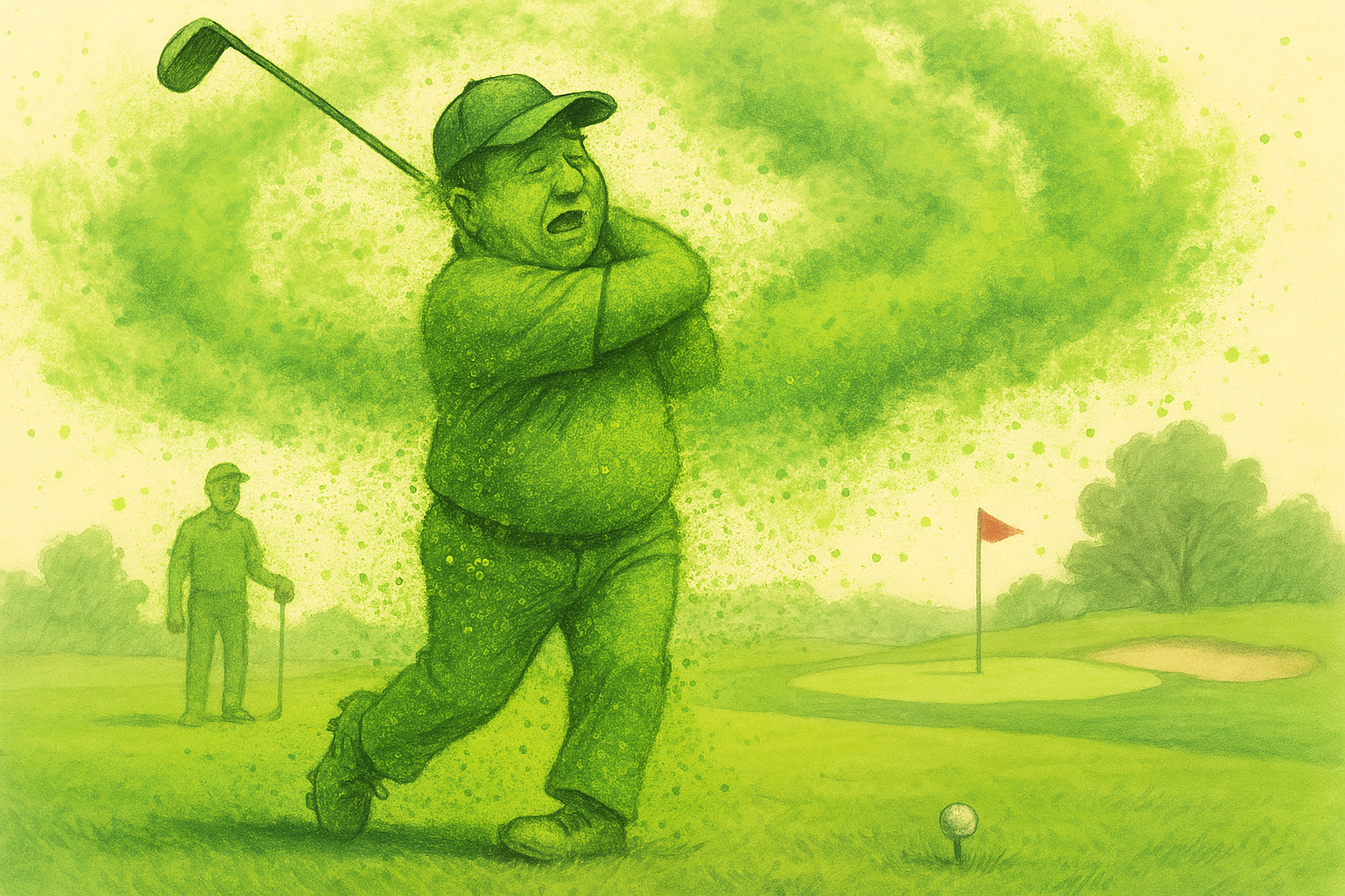 The Great Green Dust Storm of 2025