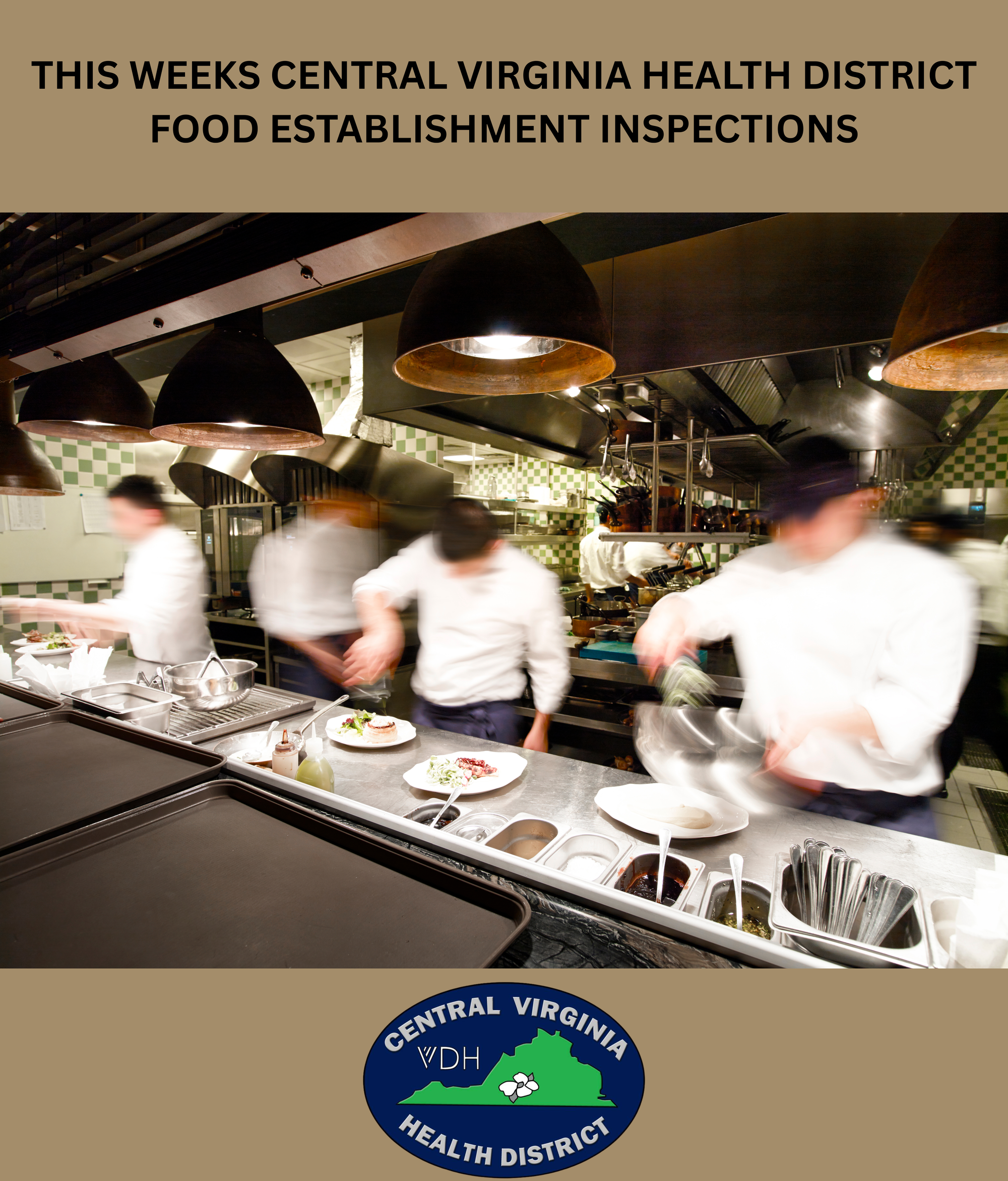 Appomattox Restaurant Hit with Roach Infestation, Lax Food Safety Practices in Inspection
