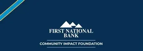 First National Bank and its Community Impact Foundation (CIF) will present $2,700 in local donations