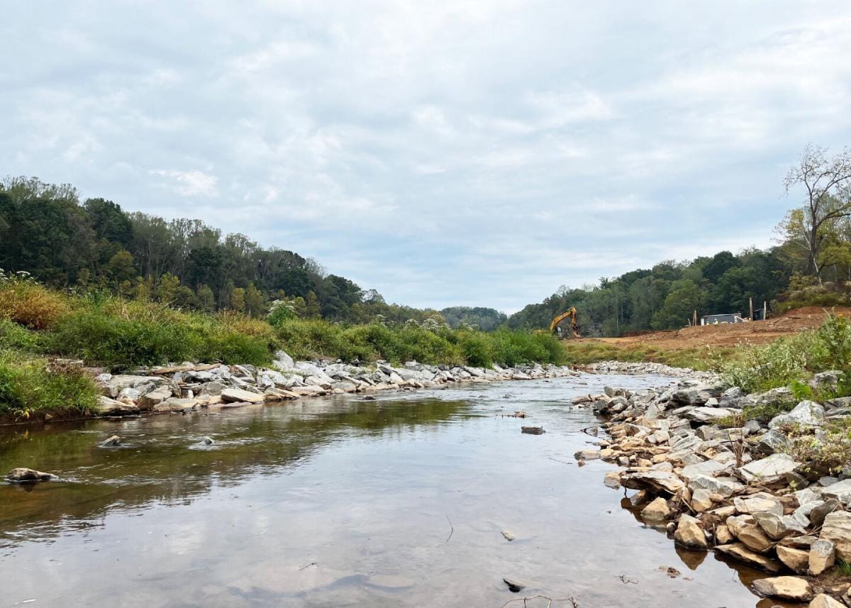 College Lake Dam Removal & Stream Restoration Construction is Complete